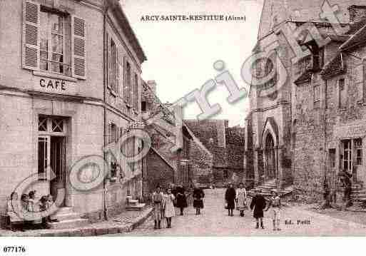 Ville de ARCYSAINTERESTITUE, carte postale ancienne