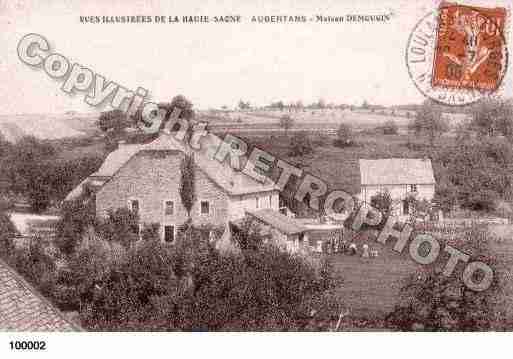 Ville de AUBERTANS, carte postale ancienne