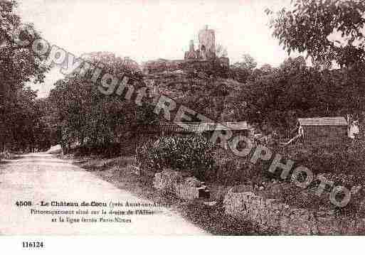 Ville de AUZATSURALLIER, carte postale ancienne