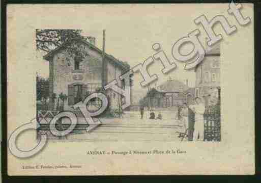 Ville de AVENAY, carte postale ancienne