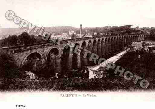 Ville de BARENTIN, carte postale ancienne