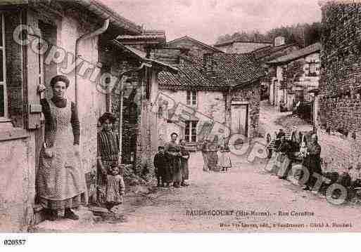 Ville de BAUDRECOURT, carte postale ancienne Ville de BAUDRECOURT, carte postale ancienne