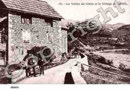 Ville de BEUIL, carte postale ancienne