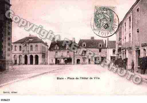 Ville de BLAIN, carte postale ancienne