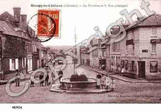 Ville de BLANGYLECHATEAU, carte postale ancienne
