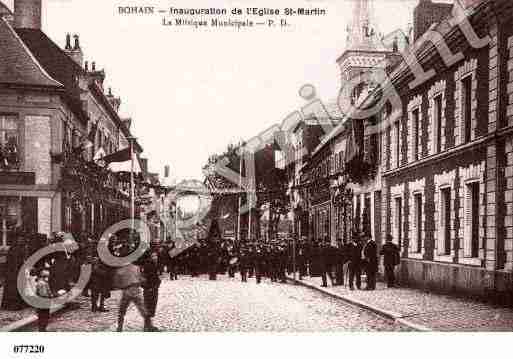 Ville de BOHAINENVERMANDOIS, carte postale ancienne