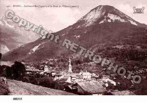 Ville de BOZEL, carte postale ancienne