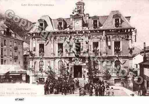 Ville de CAUTERETS, carte postale ancienne