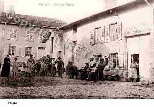 Ville de CERVILLE, carte postale ancienne