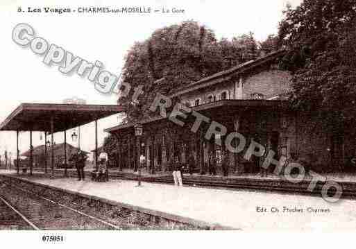 Ville de CHARMES, carte postale ancienne