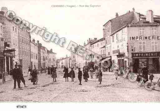 Ville de CHARMES, carte postale ancienne