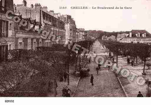 Ville de CHELLES, carte postale ancienne