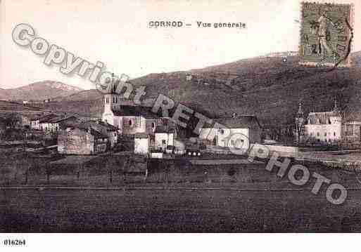Ville de CORNOD, carte postale ancienne