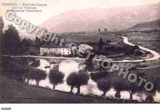 Ville de CORNOD, carte postale ancienne