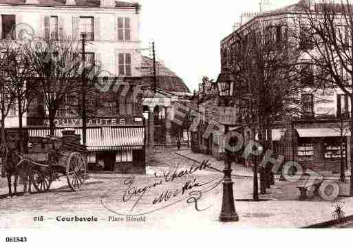 Ville de COURBEVOIE, carte postale ancienne