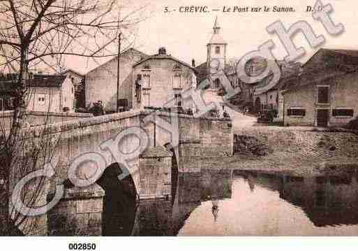 Ville de CREVIC, carte postale ancienne