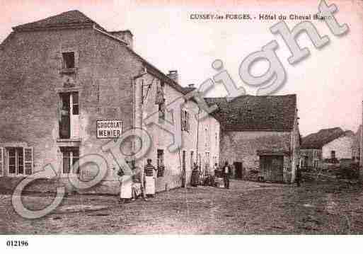 Ville de CUSSEYLESFORGES, carte postale ancienne Ville de CUSSEYLESFORGES, carte postale ancienne