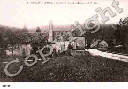 Ville de CUSSEYLESFORGES, carte postale ancienne