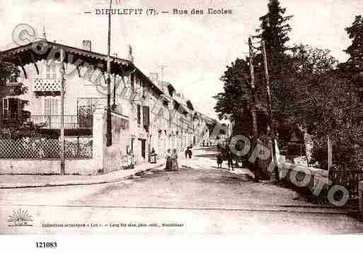 Ville de DIEULEFIT, carte postale ancienne