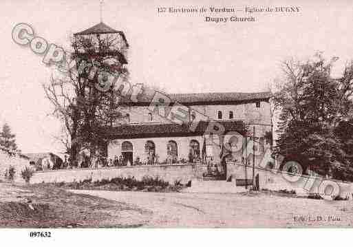 Ville de DUGNYSURMEUSE, carte postale ancienne