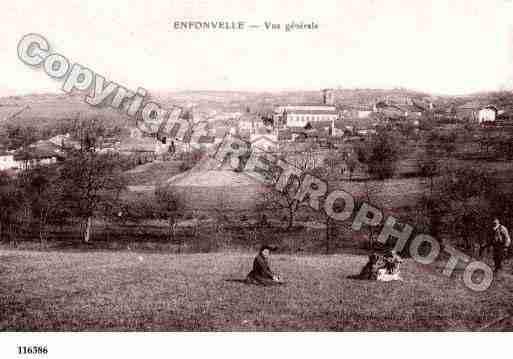 Ville de ENFONVELLE, carte postale ancienne