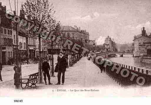 Ville de EPINAL, carte postale ancienne