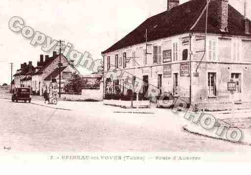 Ville de EPINEAULESVOVES, carte postale ancienne