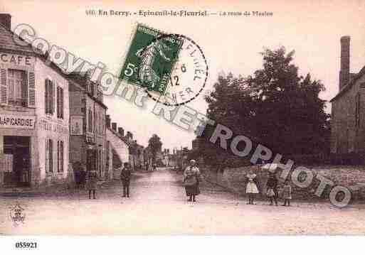 Ville de EPINEUILLEFLEURIEL, carte postale ancienne