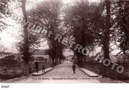 Ville de EPINEUILLEFLEURIEL, carte postale ancienne Ville de EPINEUILLEFLEURIEL, carte postale ancienne