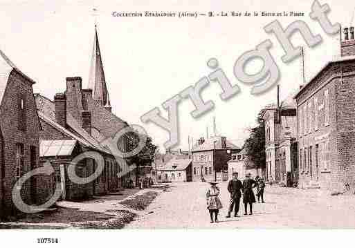 Ville de ETREAUPONT, carte postale ancienne