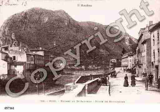 Ville de FOIX, carte postale ancienne