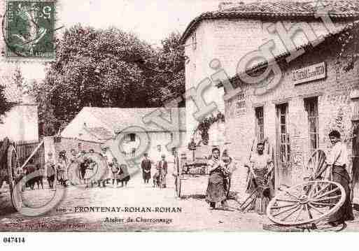 Ville de FRONTENAYROHANROHAN, carte postale ancienne