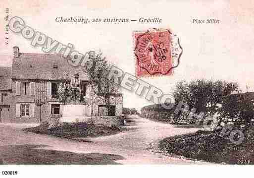 Ville de GREVILLEHAGUE, carte postale ancienne