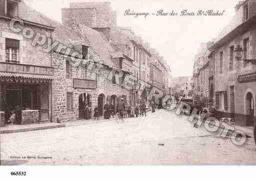 Ville de GUINGAMP, carte postale ancienne