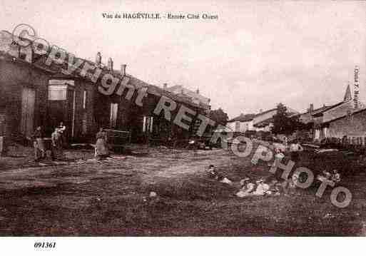 Ville de HAGEVILLE, carte postale ancienne Ville de HAGEVILLE, carte postale ancienne