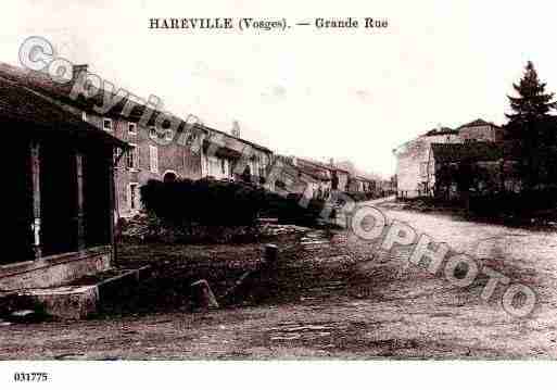 Ville de HAREVILLE, carte postale ancienne