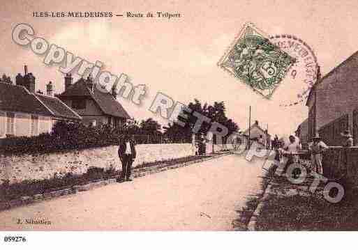 Ville de ISLESLESMELDEUSES, carte postale ancienne