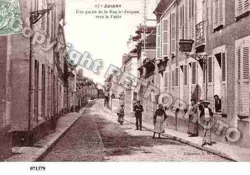 Ville de JOIGNY, carte postale ancienne