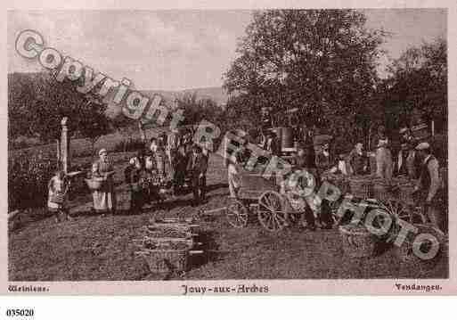 Ville de JOUYAUXARCHES, carte postale ancienne