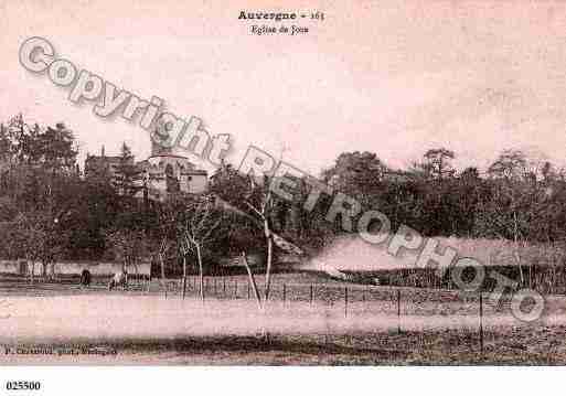 Ville de JOZE, carte postale ancienne