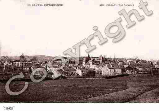 Ville de JUSSAC, carte postale ancienne