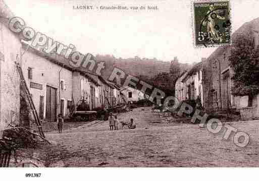 Ville de LAGNEY, carte postale ancienne