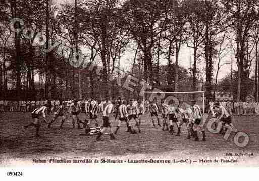 Ville de LAMOTTEBEUVRON, carte postale ancienne