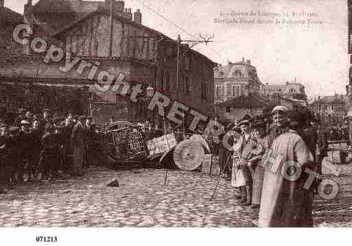 Ville de LIMOGES, carte postale ancienne