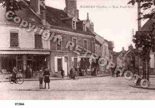 Ville de MAMERS, carte postale ancienne