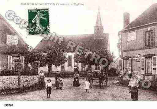 Ville de MARCHAISBETON, carte postale ancienne