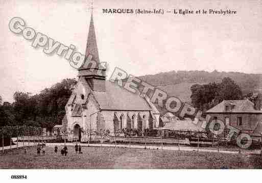 Ville de MARQUES, carte postale ancienne