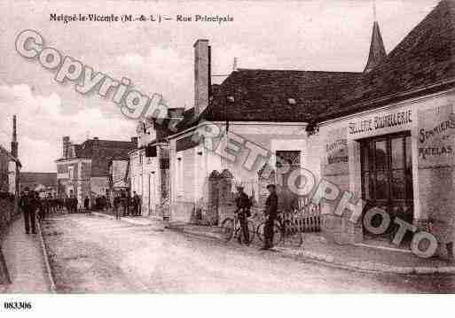 Ville de MEIGNELEVICOMTE, carte postale ancienne
