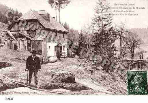 Ville de MORTEAU, carte postale ancienne