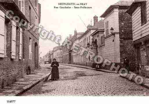 Ville de NEUFCHATELENBRAY, carte postale ancienne